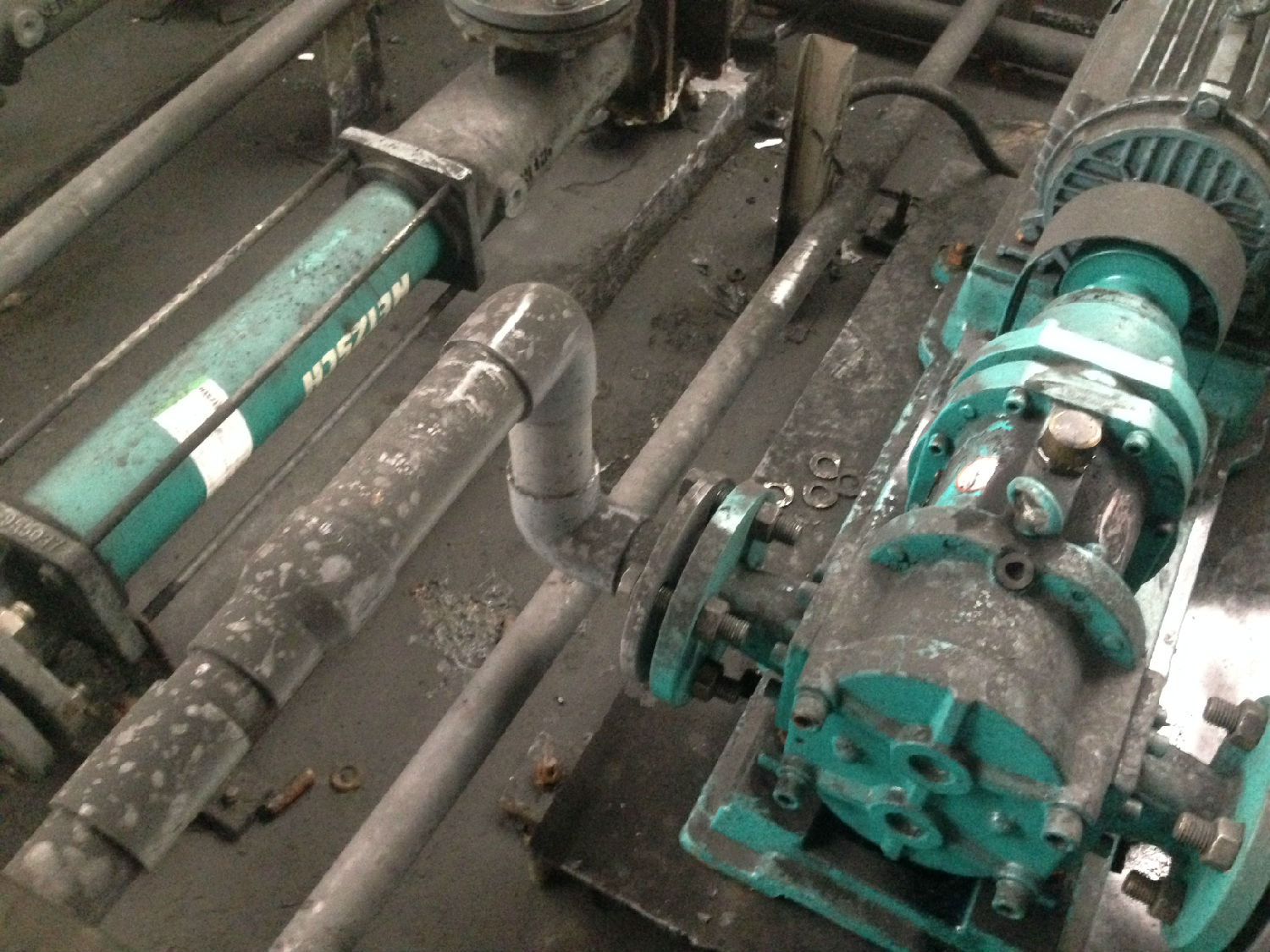 東營某汙水處理廠--活性炭粉投加泵