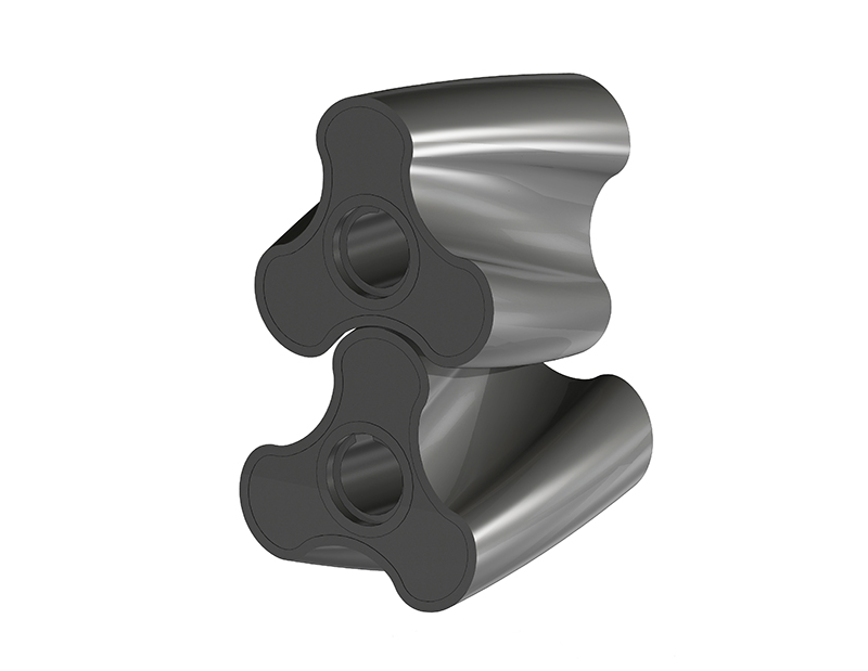 91桃色网站下载全橡膠包覆螺旋轉子