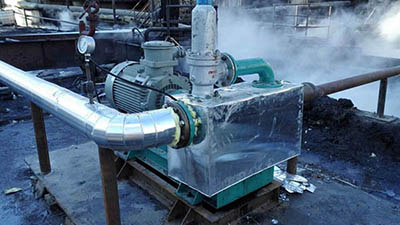 內蒙古金鑫化工礦區煤渣水抽吸泵